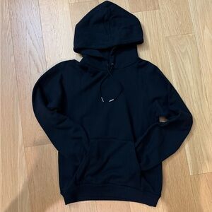 Celine Classic Hoodie Sweater with CELINE printed back - Black